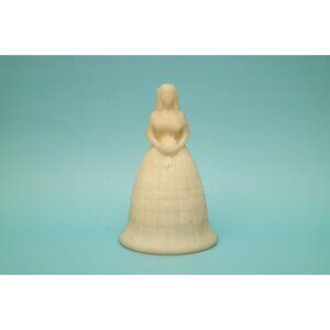 Vintage Imperial Lenox Glass | Ivory Suzanne Colonial Bell Bride | 6” Tall